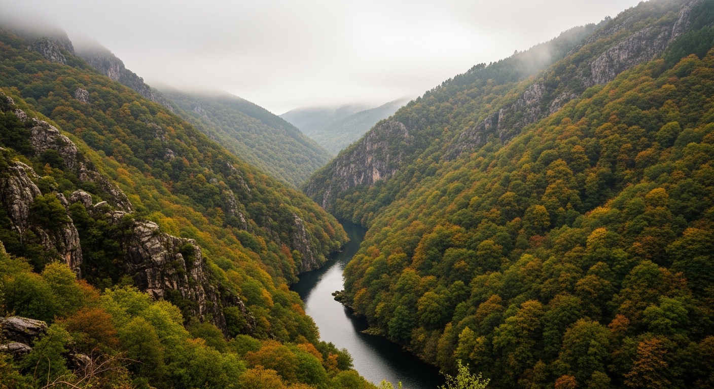 Interior barroco del Santuario de As Ermitas con retablo dorado