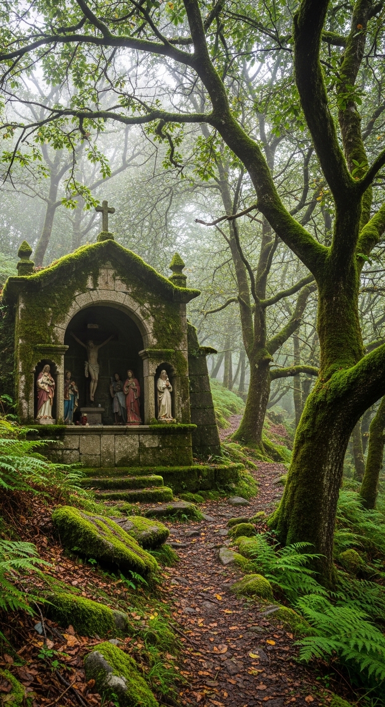 Vía Crucis del Santuario de As Ermitas
