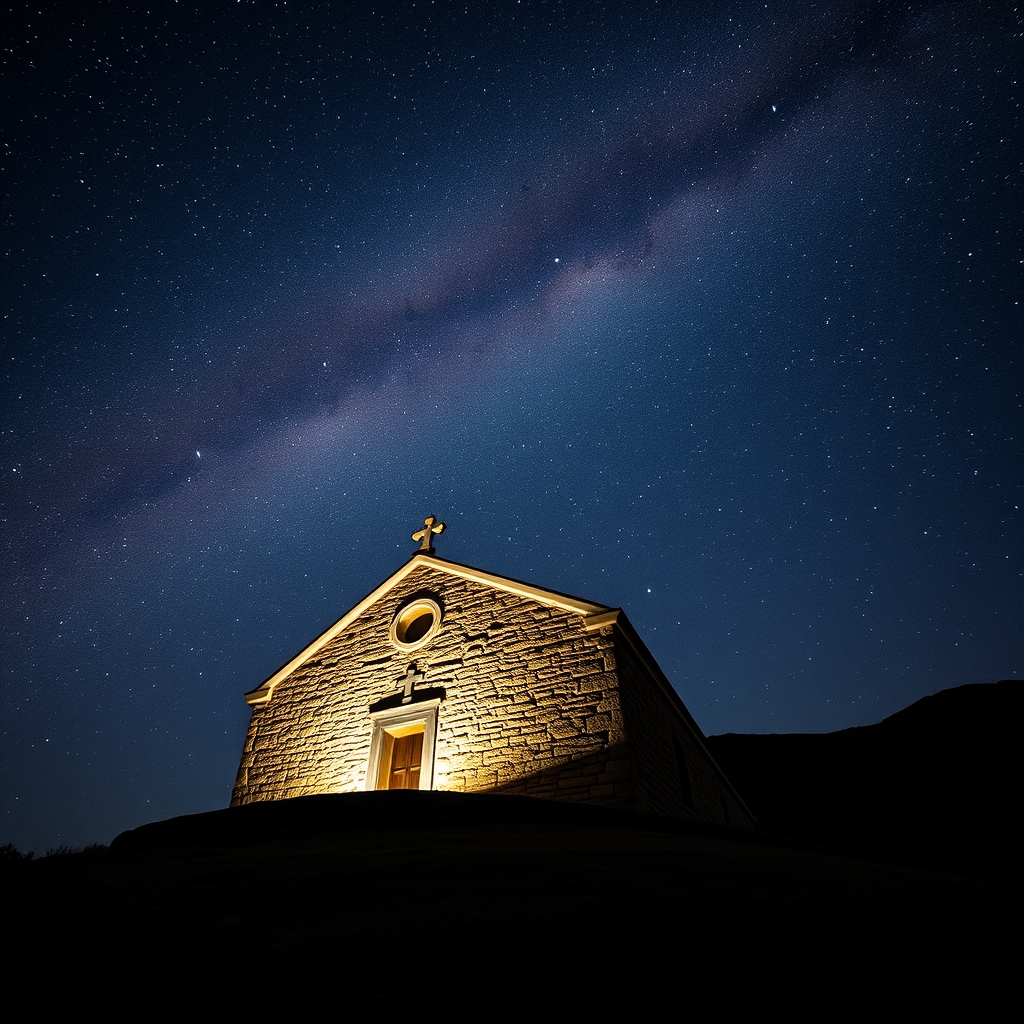 Astroturismo en Ourense: cielos oscuros en el Santuario de As Ermitas
