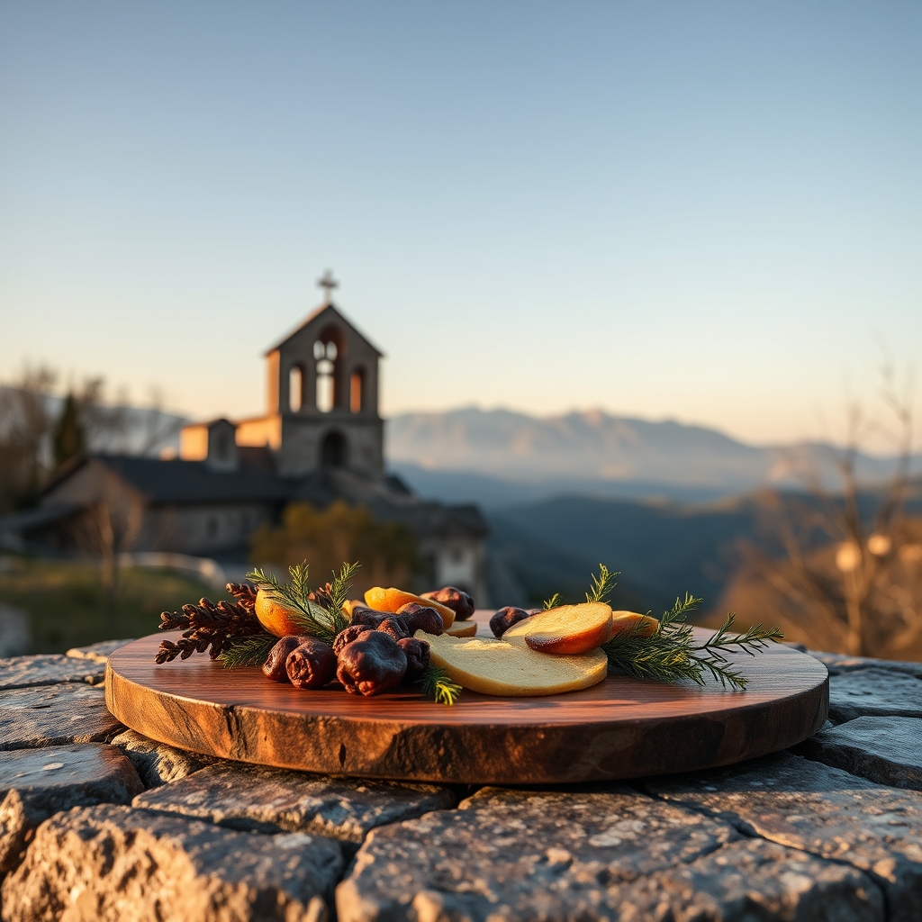 Gastronomía de montaña en Ourense: castañas y setas