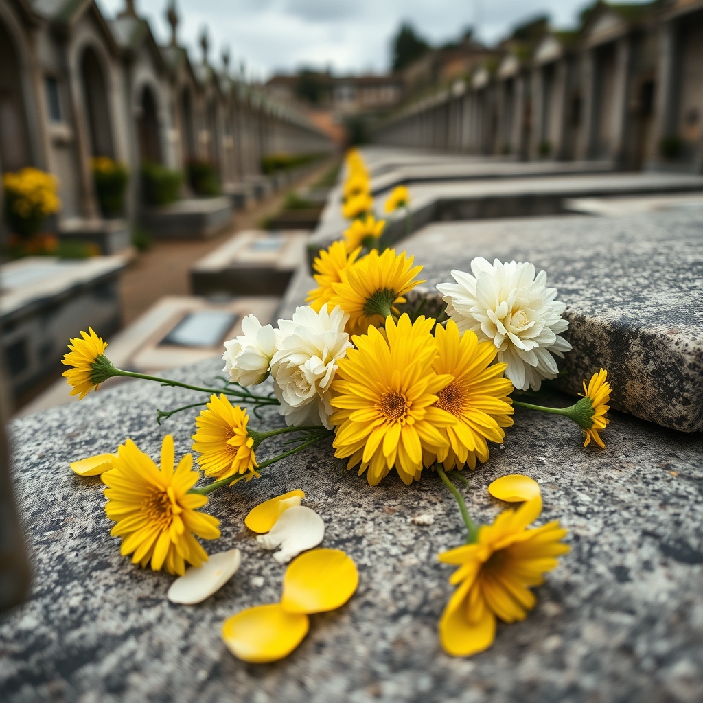 Flores funerales españolas: Tradición y respeto