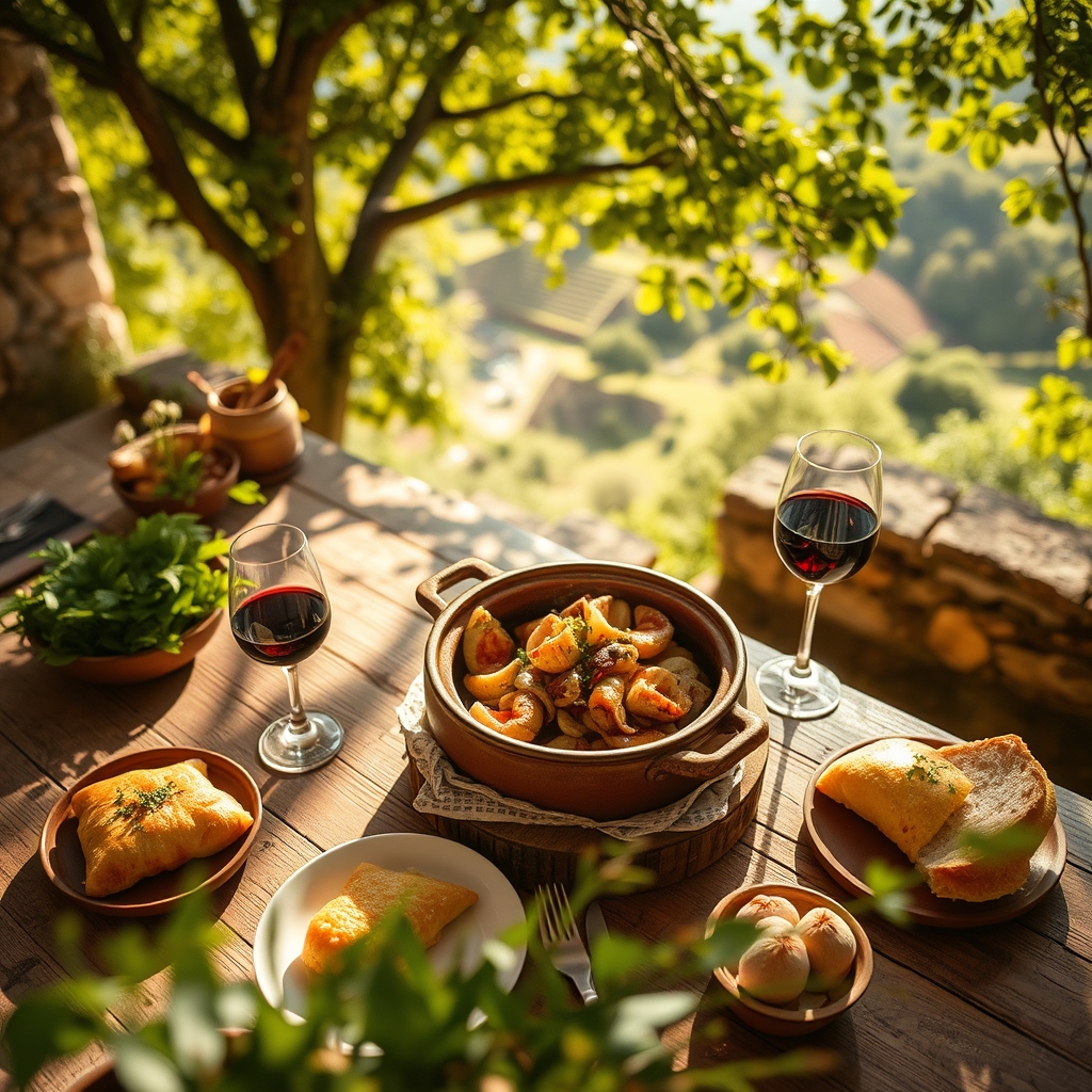 gastronomía sur de Ourense