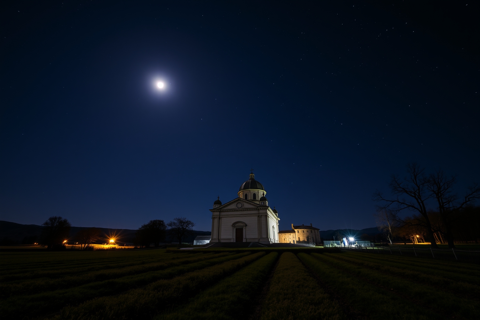 Fotografía nocturna en As Ermitas