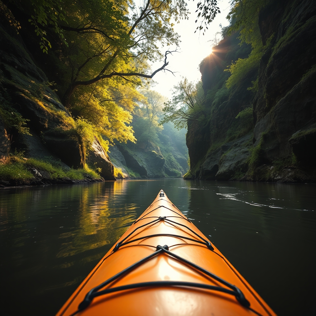 kayak río Bibei