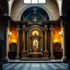 conservación del retablo mayor