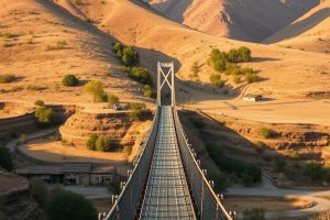 puentes colgantes valle del Bibei