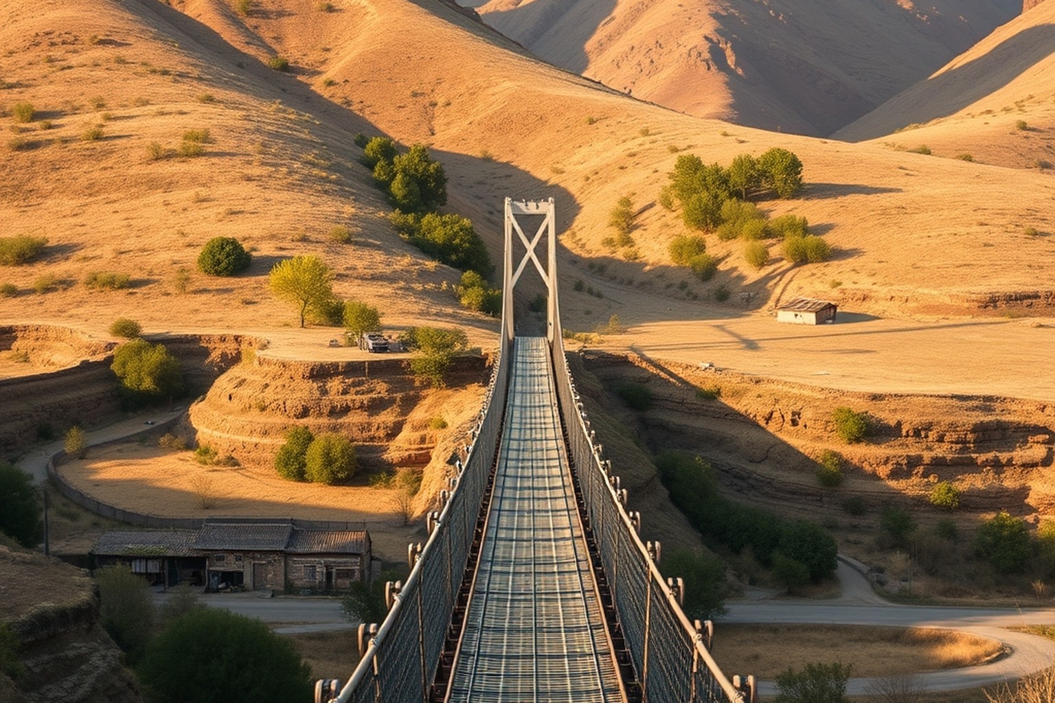 Puentes Colgantes del Valle del Bibei: Ruta Histórica