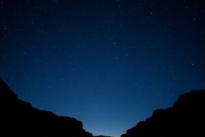 fotografía nocturna de las estrellas