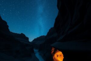 ruta nocturna de meditación