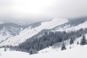 nieve en Manzaneda
