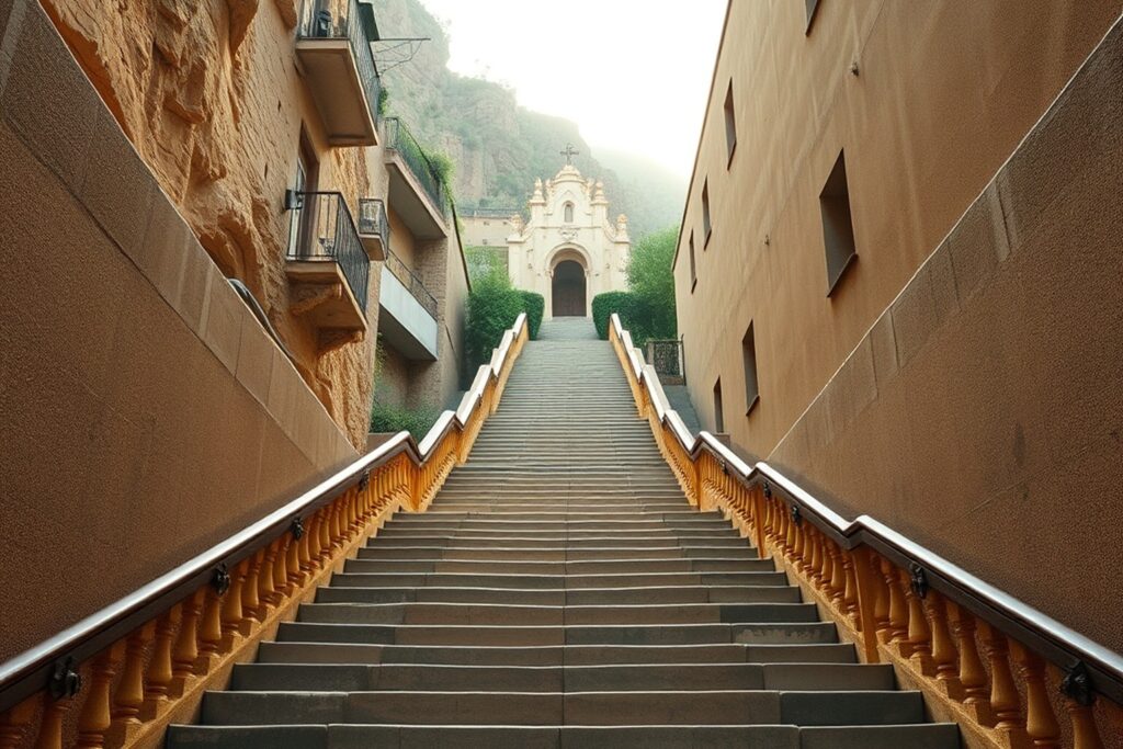 escalera procesional de As Ermitas