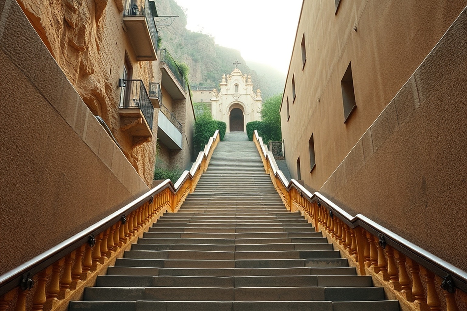 Escalera procesional de As Ermitas: barroco gallego