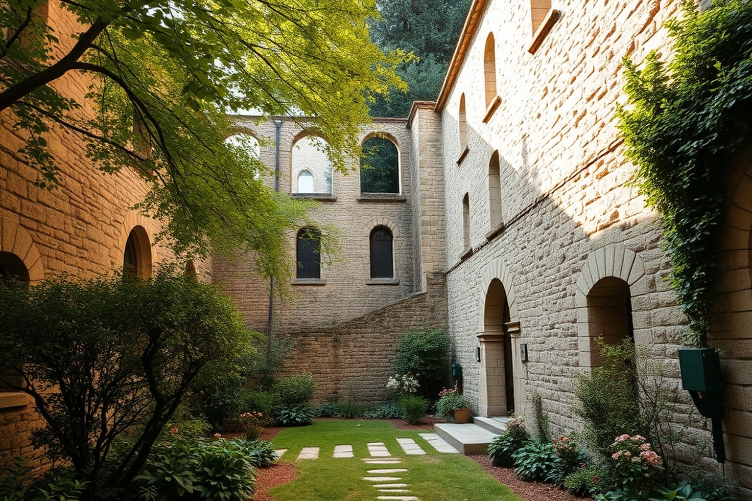 Monjes de As Ermitas: botica y huerta del monasterio