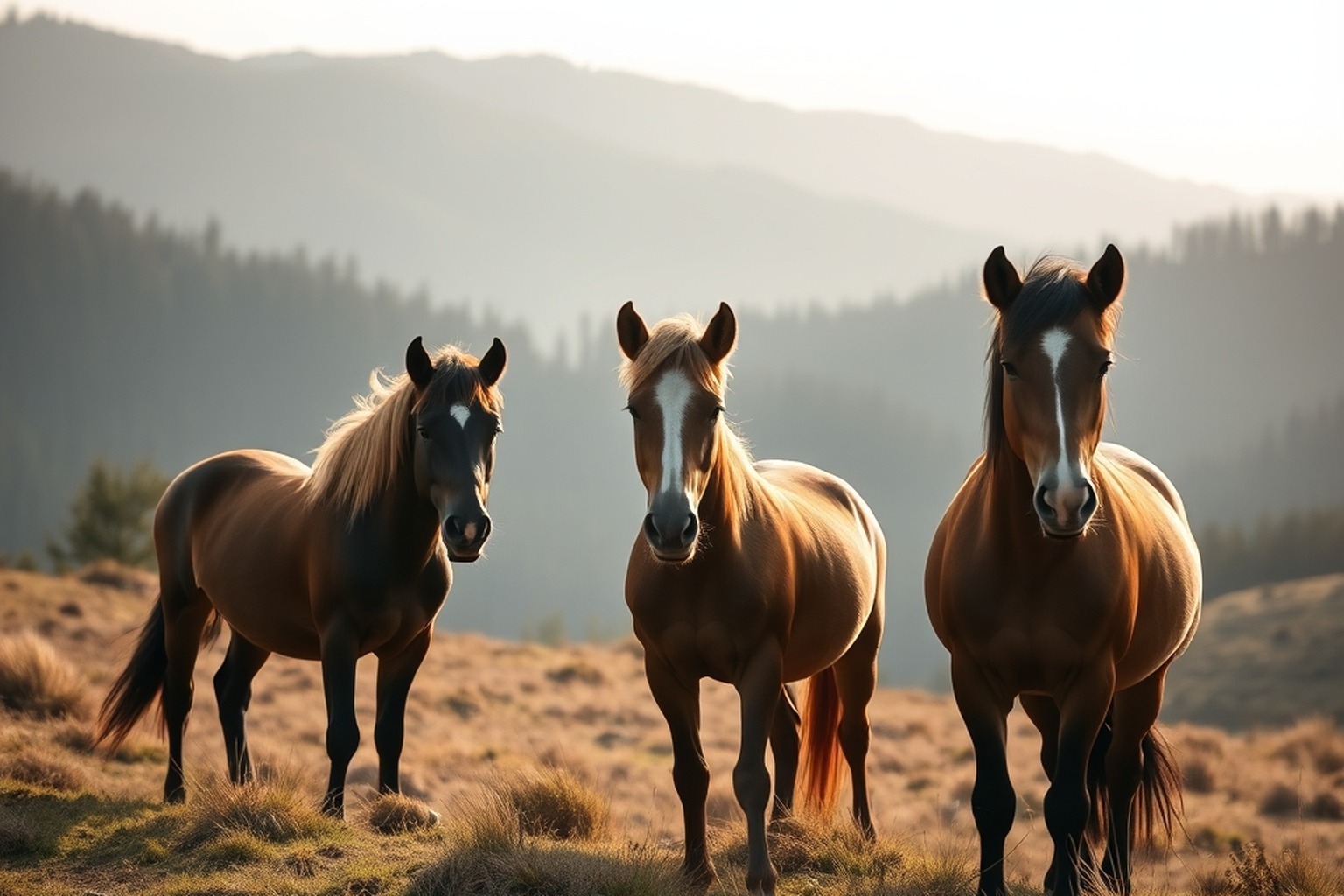 Caballos salvajes de la Serra do Invernadoiro: tradición viva